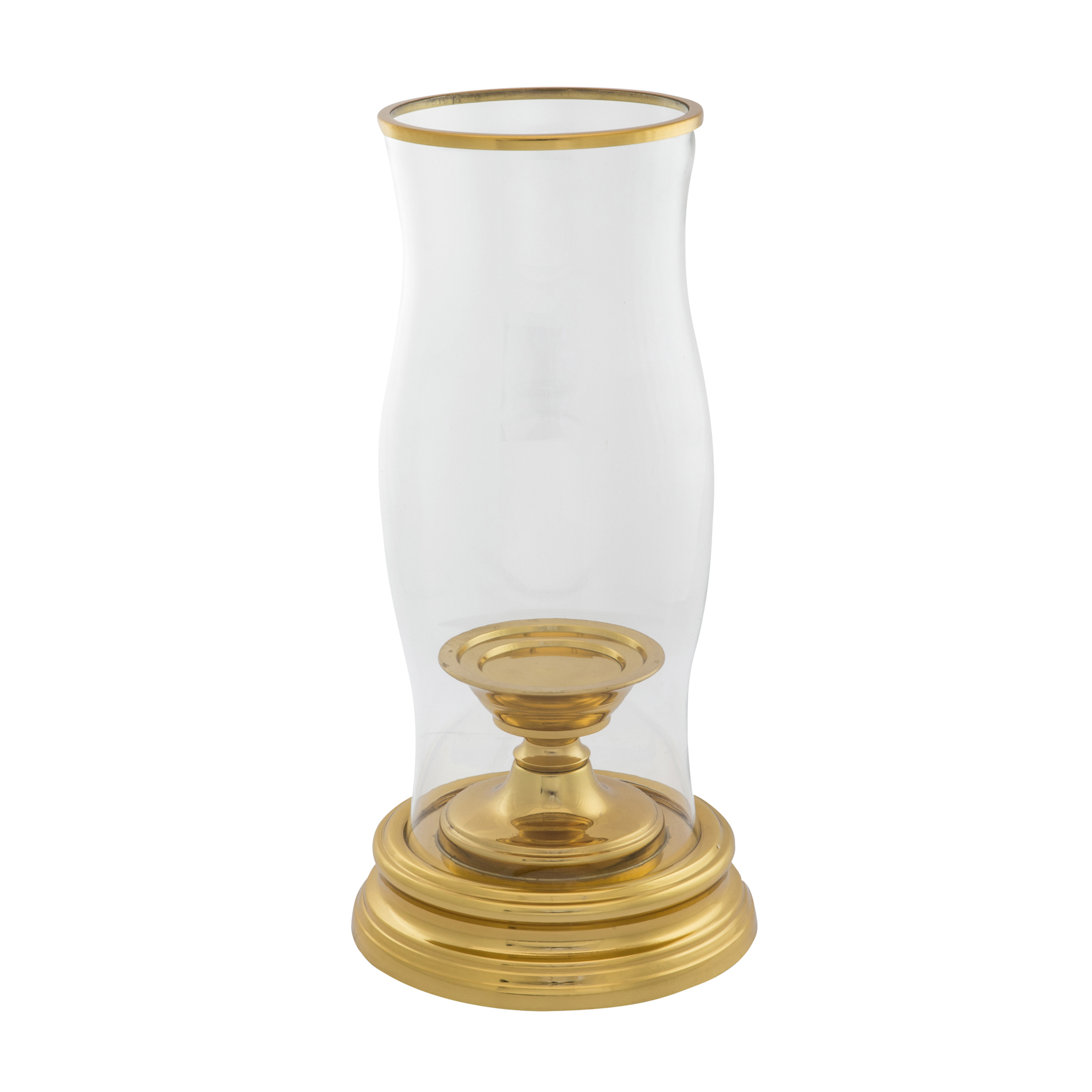 CANDLE DOOR GOLDEN METAL AND GLASS