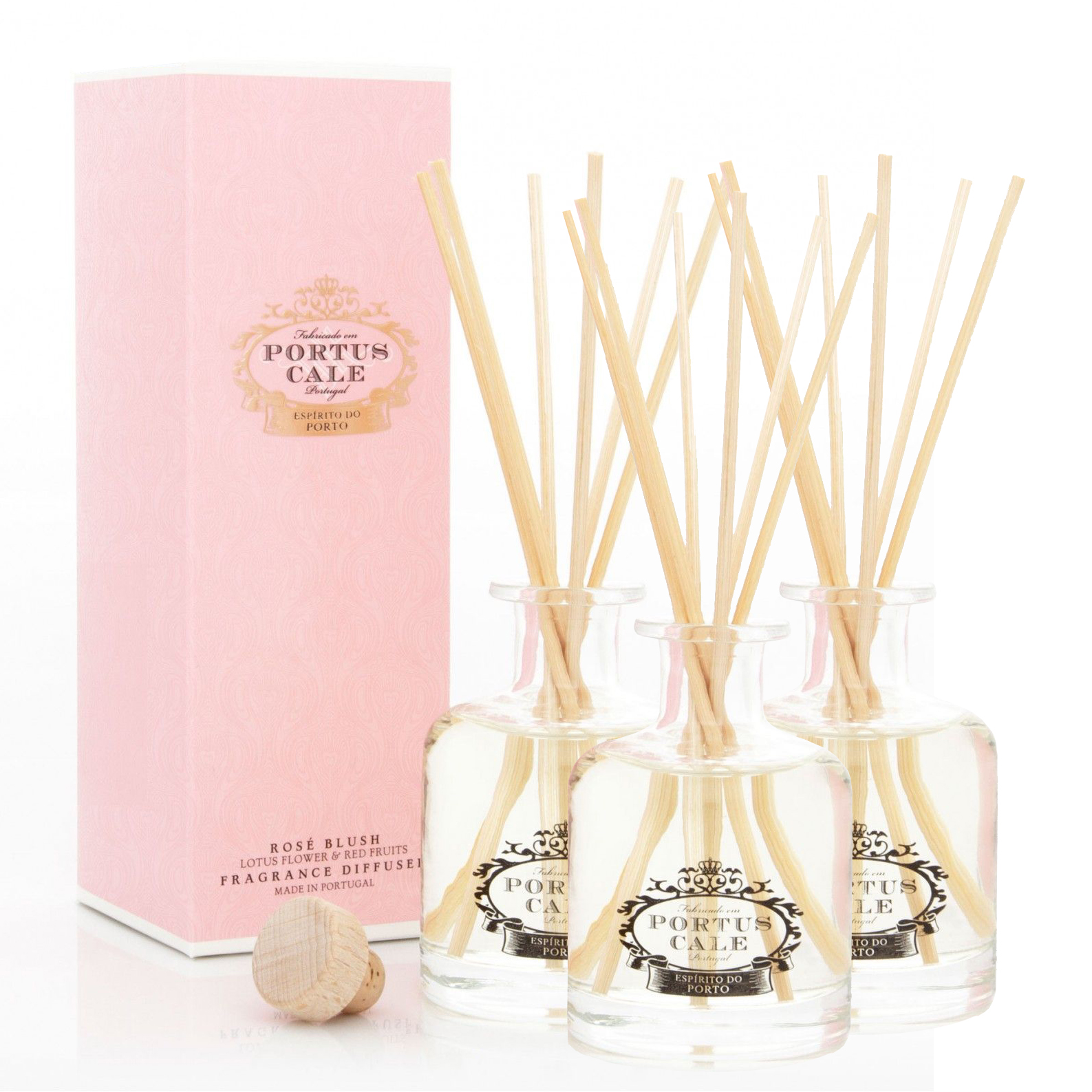 3 ROS BLUSH PORTUS CALE DIFFUSERS 100mL