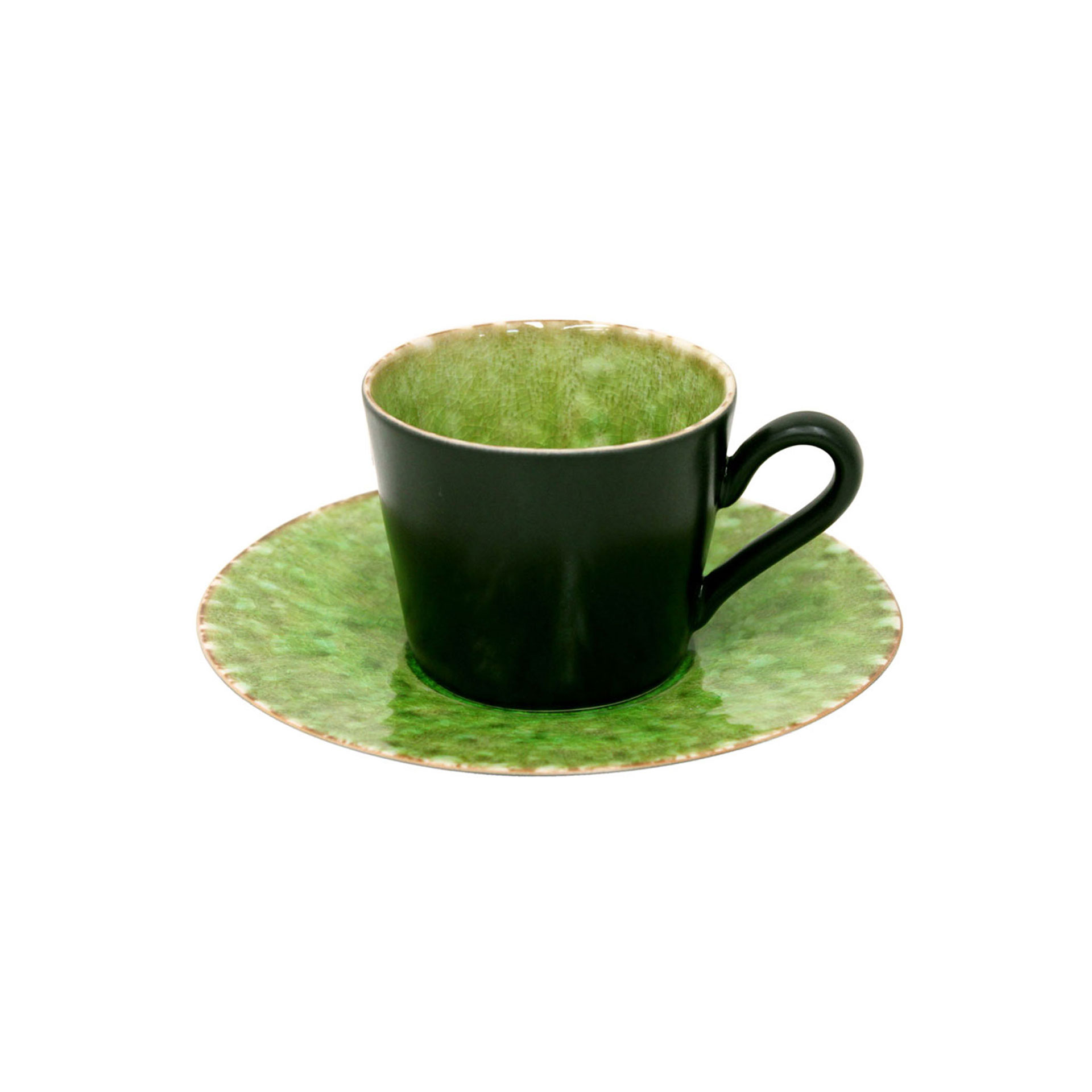6 RIVIERA TOMATE TEA CUPS & SAUCER