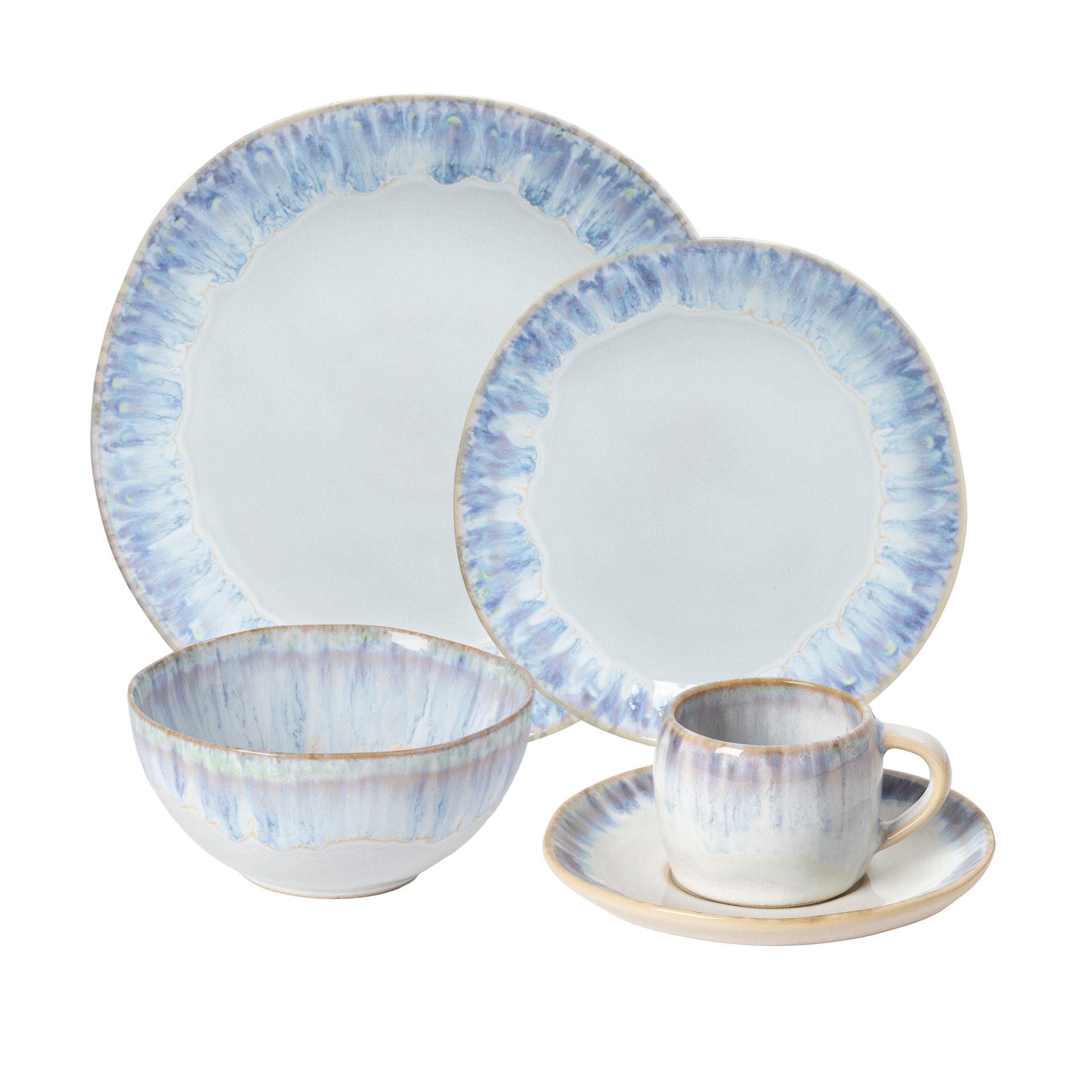 BRISA BLUE 30 PCS DINNERWARE