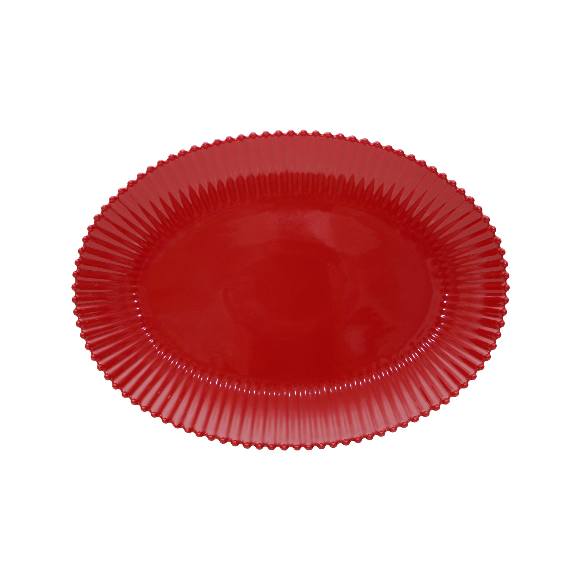 PEARL RUBI OVAL PLATTER 50CM