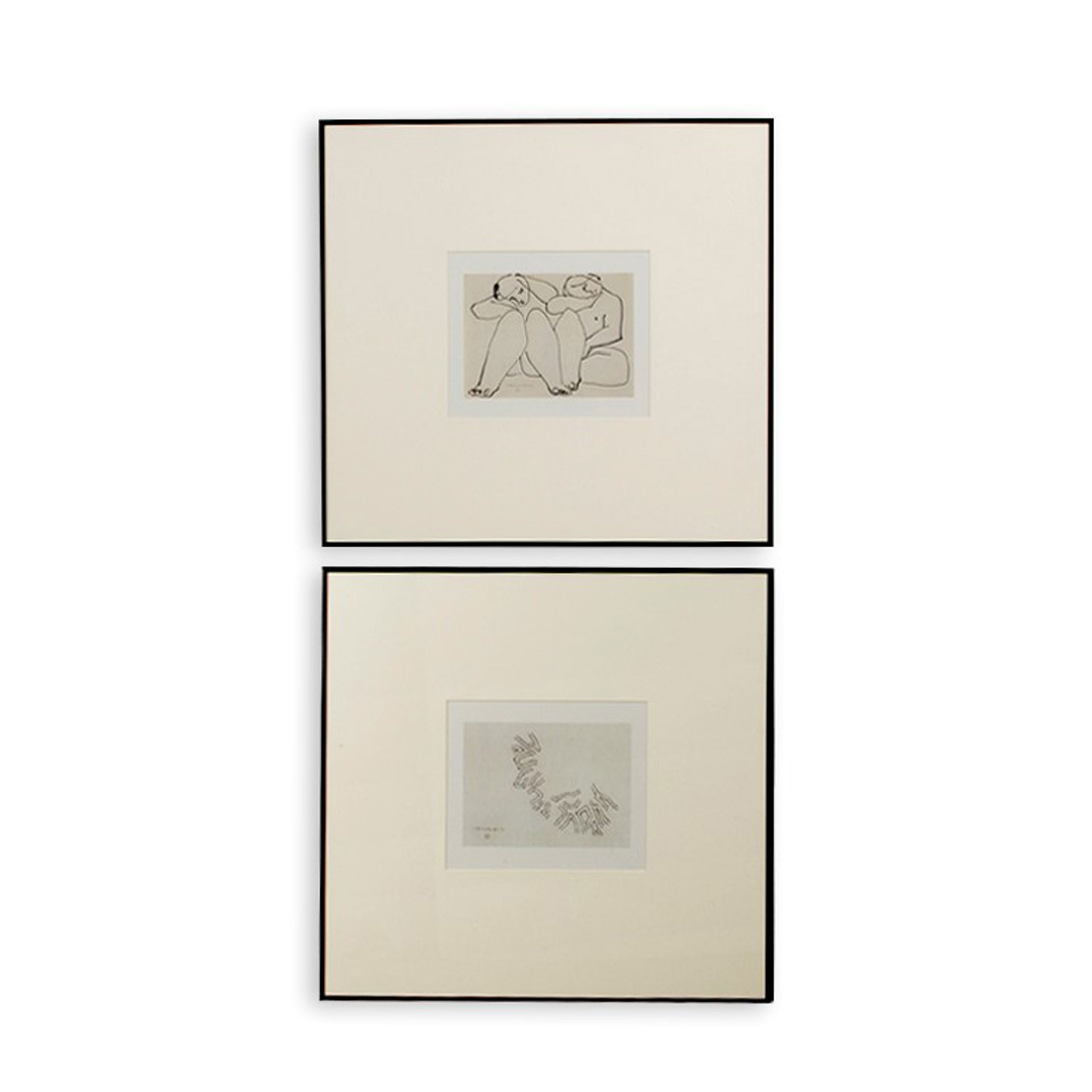 SET OF 2 ABSTRACT FRAMES