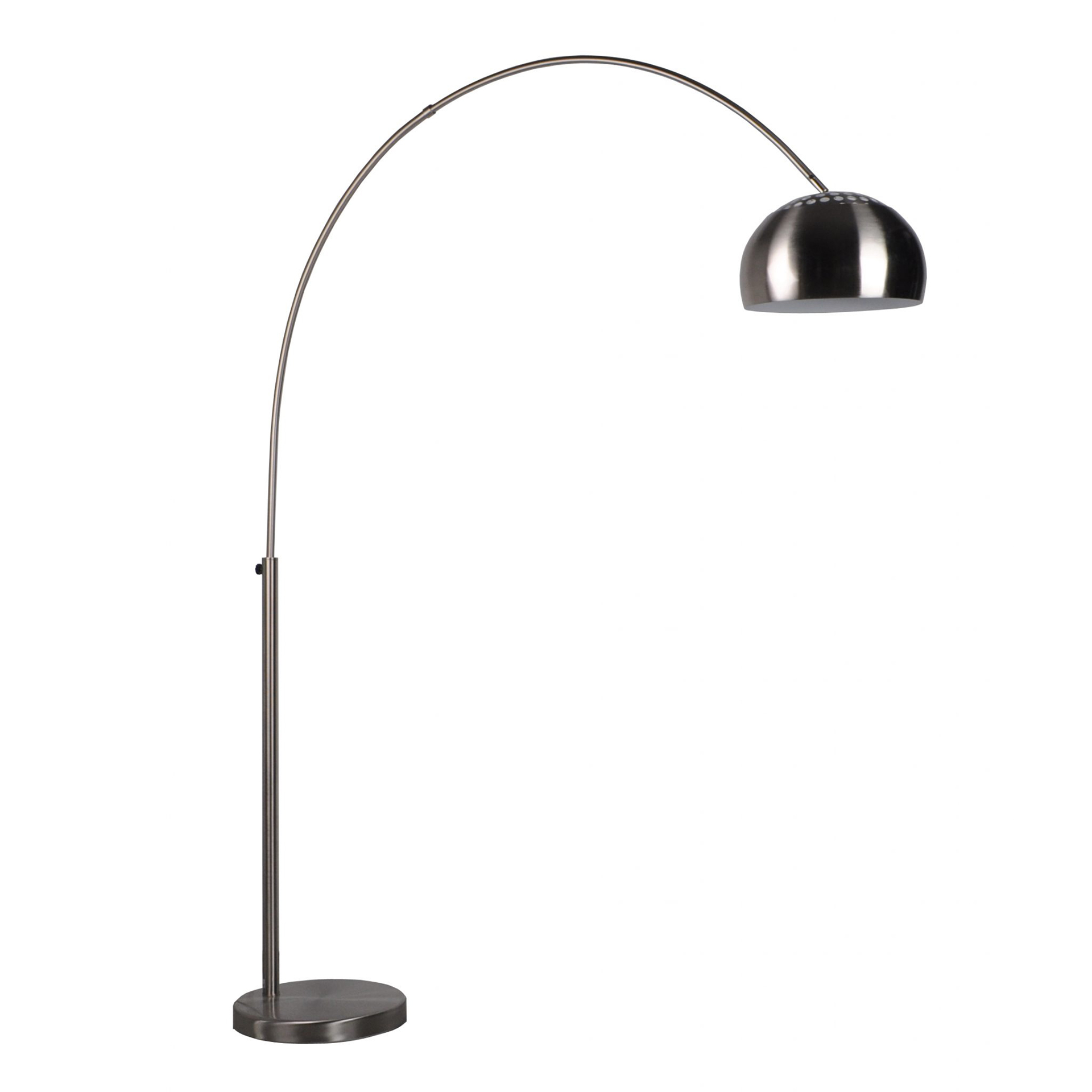 BOW SILVER FLOOR LAMP