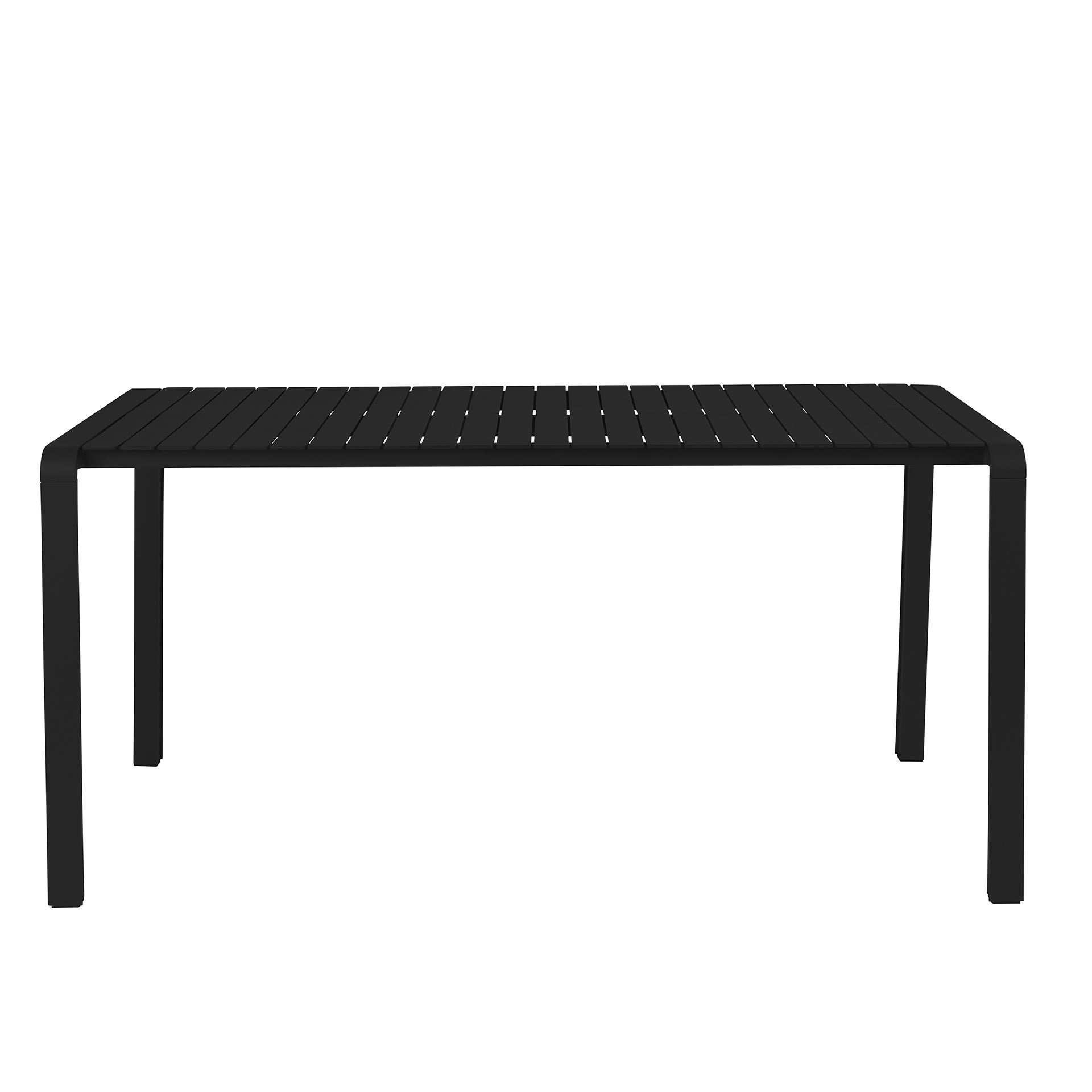 VONDEL BLACK OUTDOOR BENCH