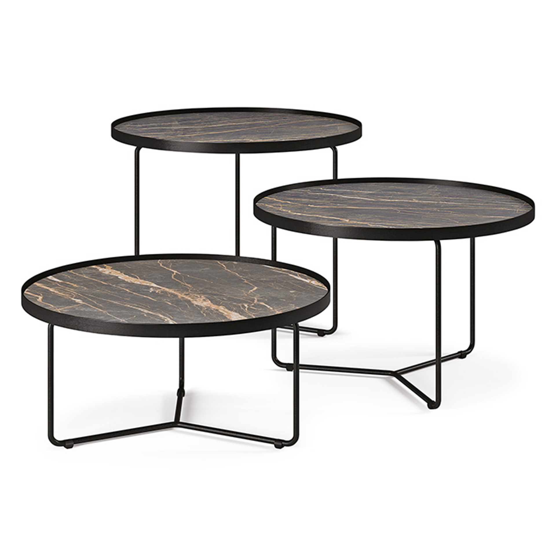 BILLY KERAMIK SET OF 3 COFFE TABLE