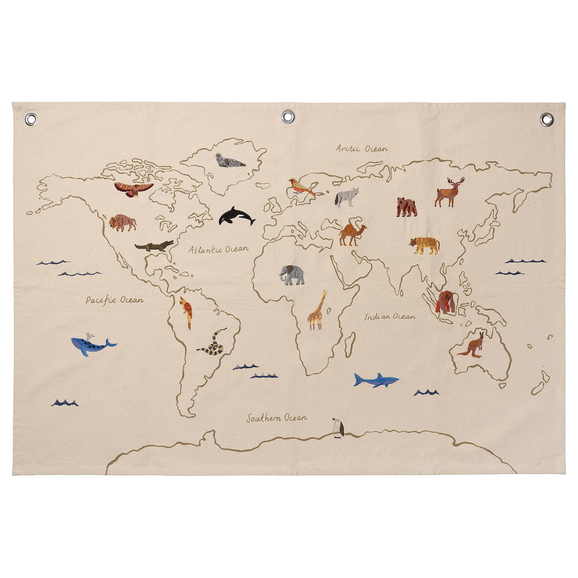 WORLD TEXTILE MAP