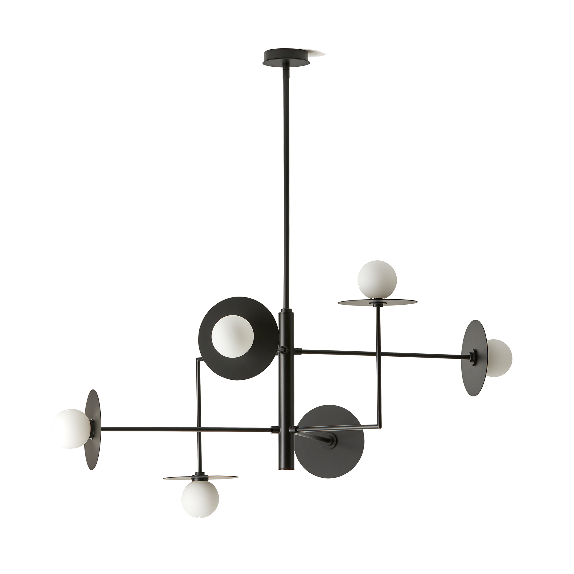 MIRO BLACK CEILING LAMP