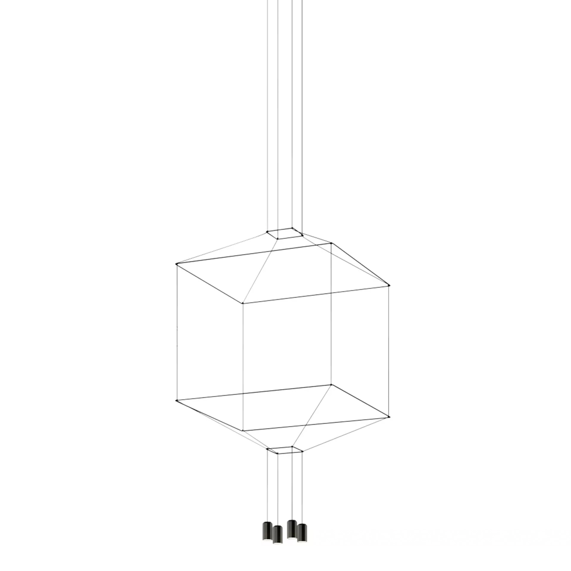 WIREFLOW SQUARE 310 CEILLING LAMP