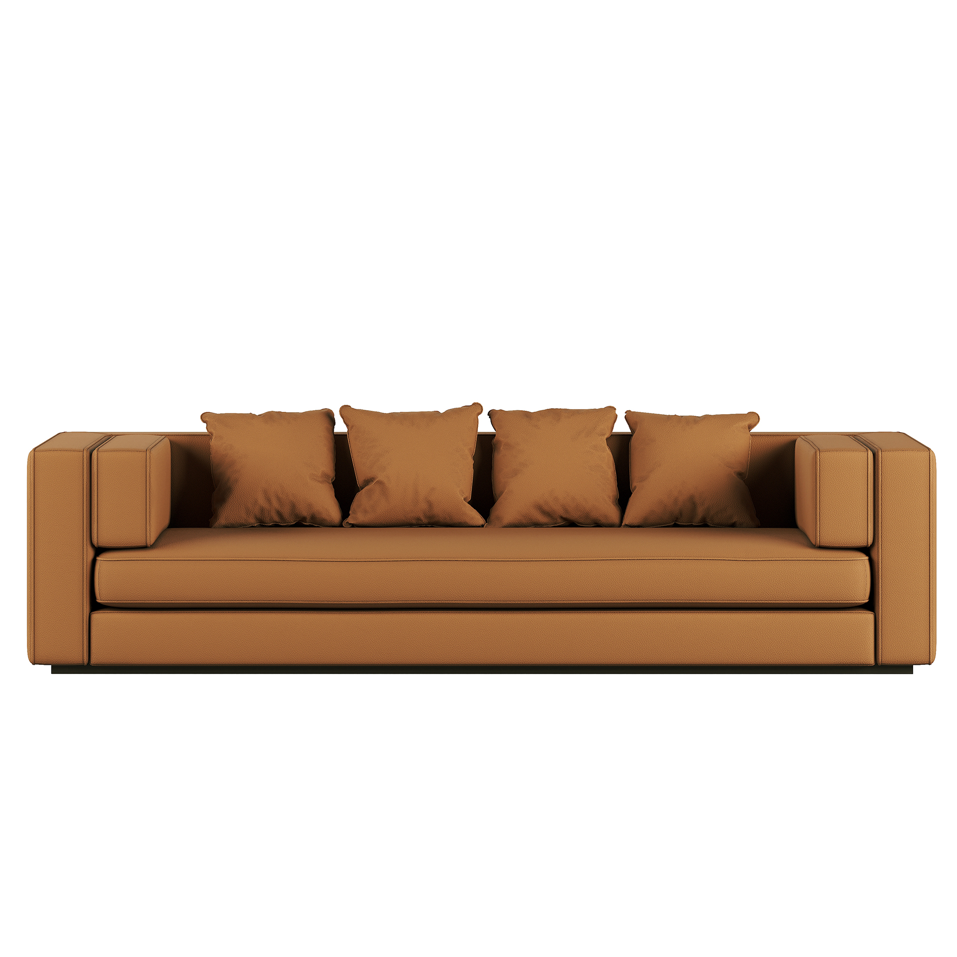 ALCNTARA CAMEL SOFA