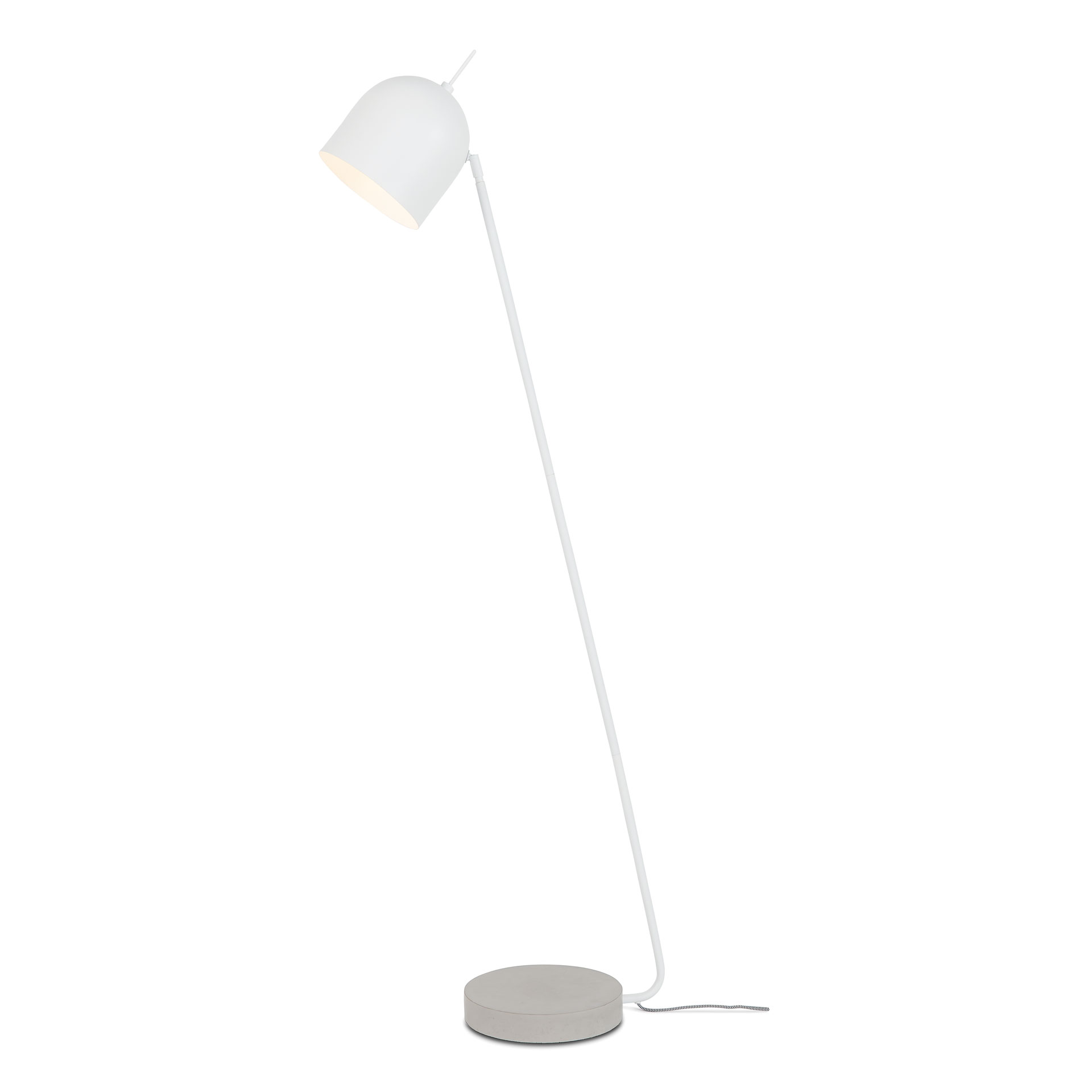 WHITE MADRID FLOOR LAMP