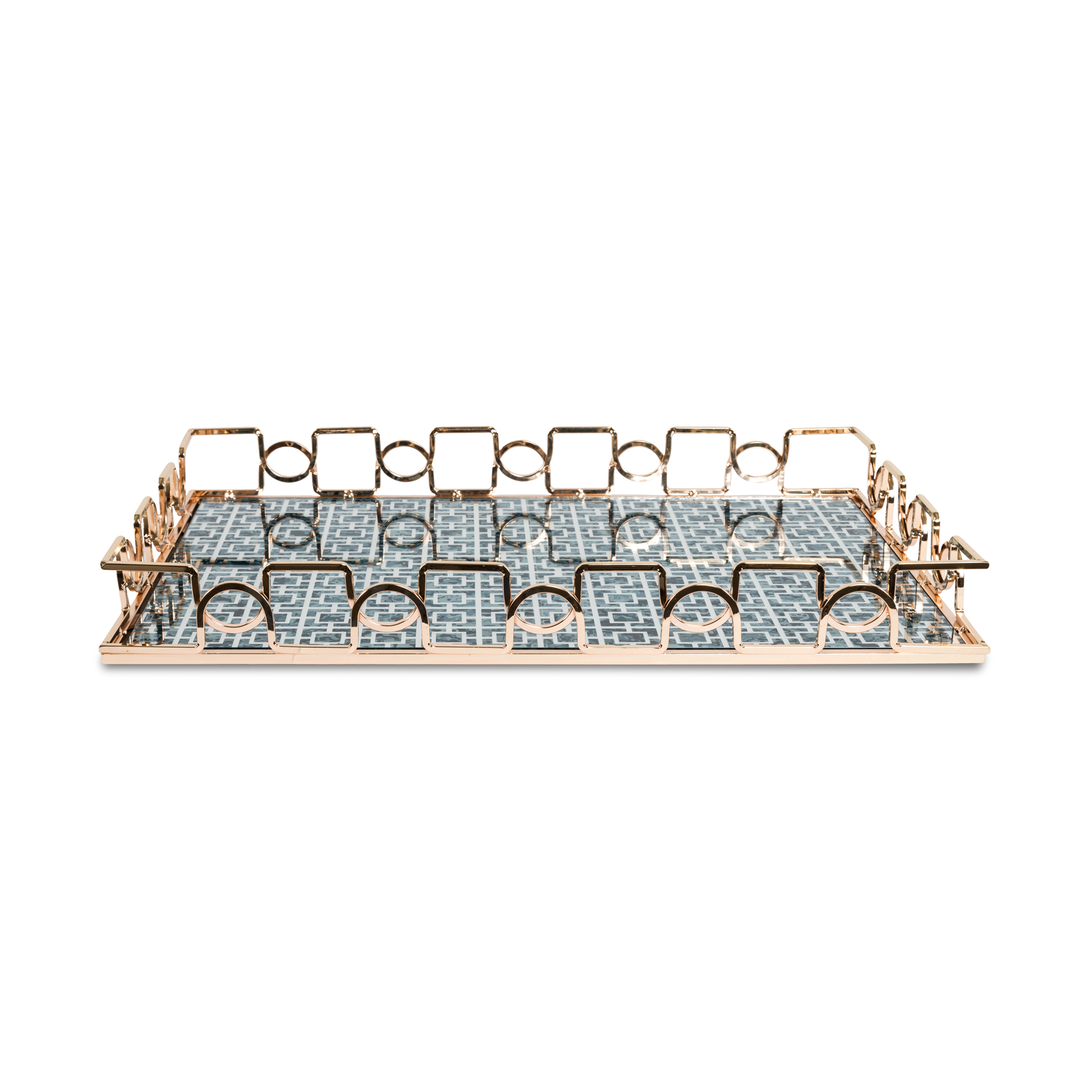 GEOMETRIC PATTERN TRAY