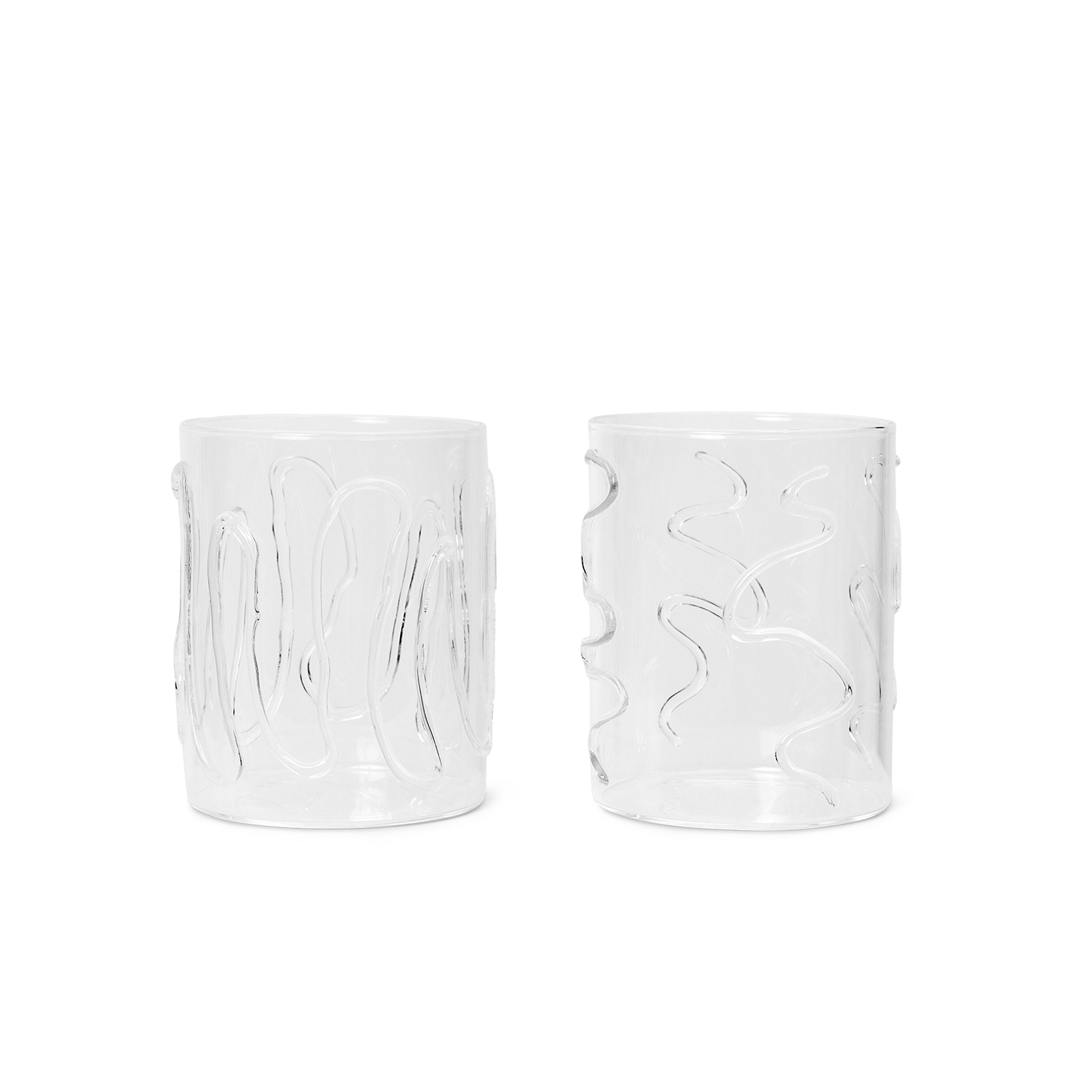 SET DE 2 VASOS DOODLE