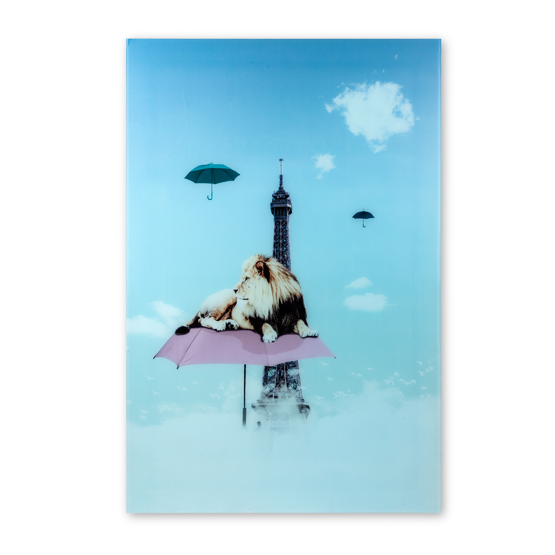 QUADRO ACRILICO LEAO