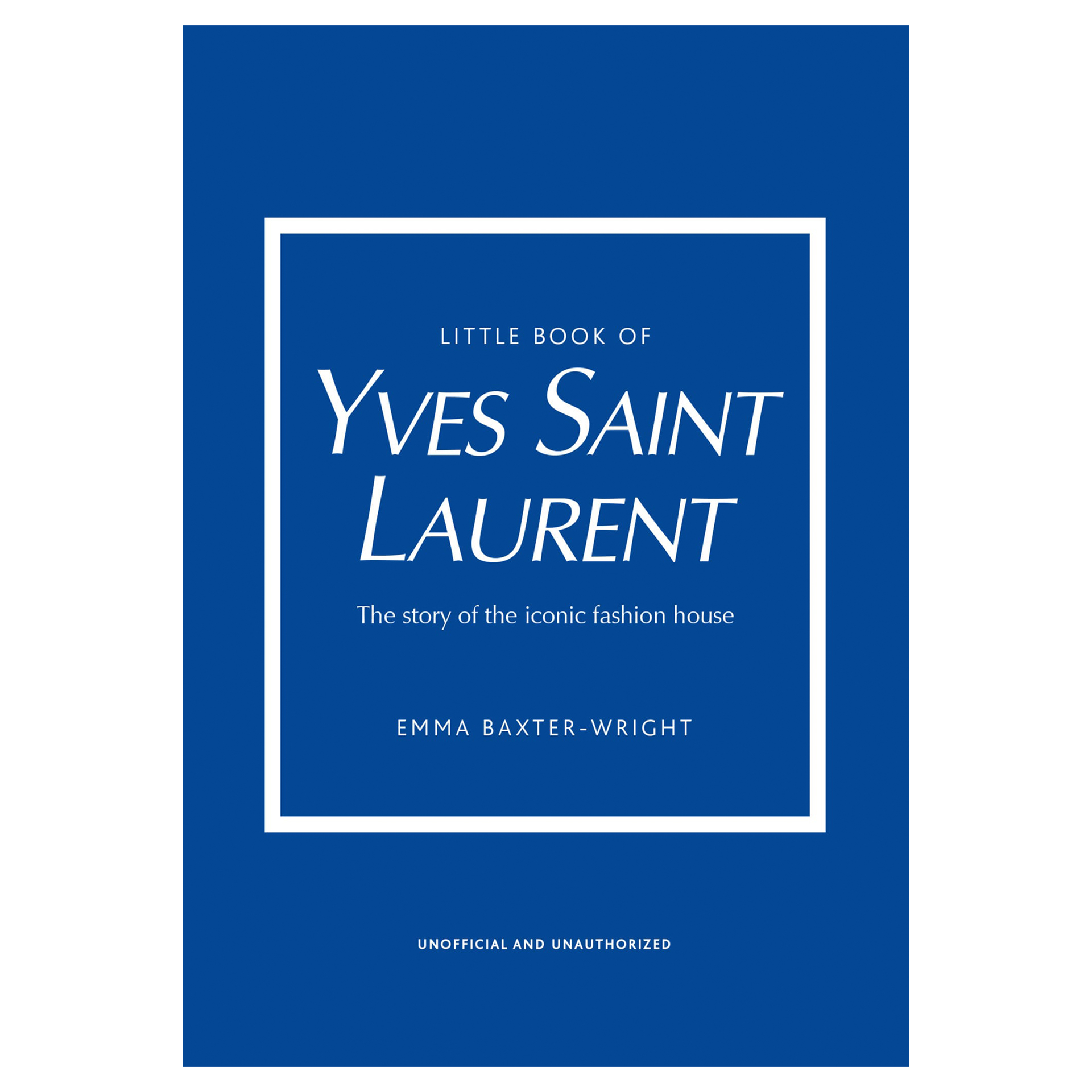 LIVRO LITTLE BOOK OF YVES SAINT LAURENT
