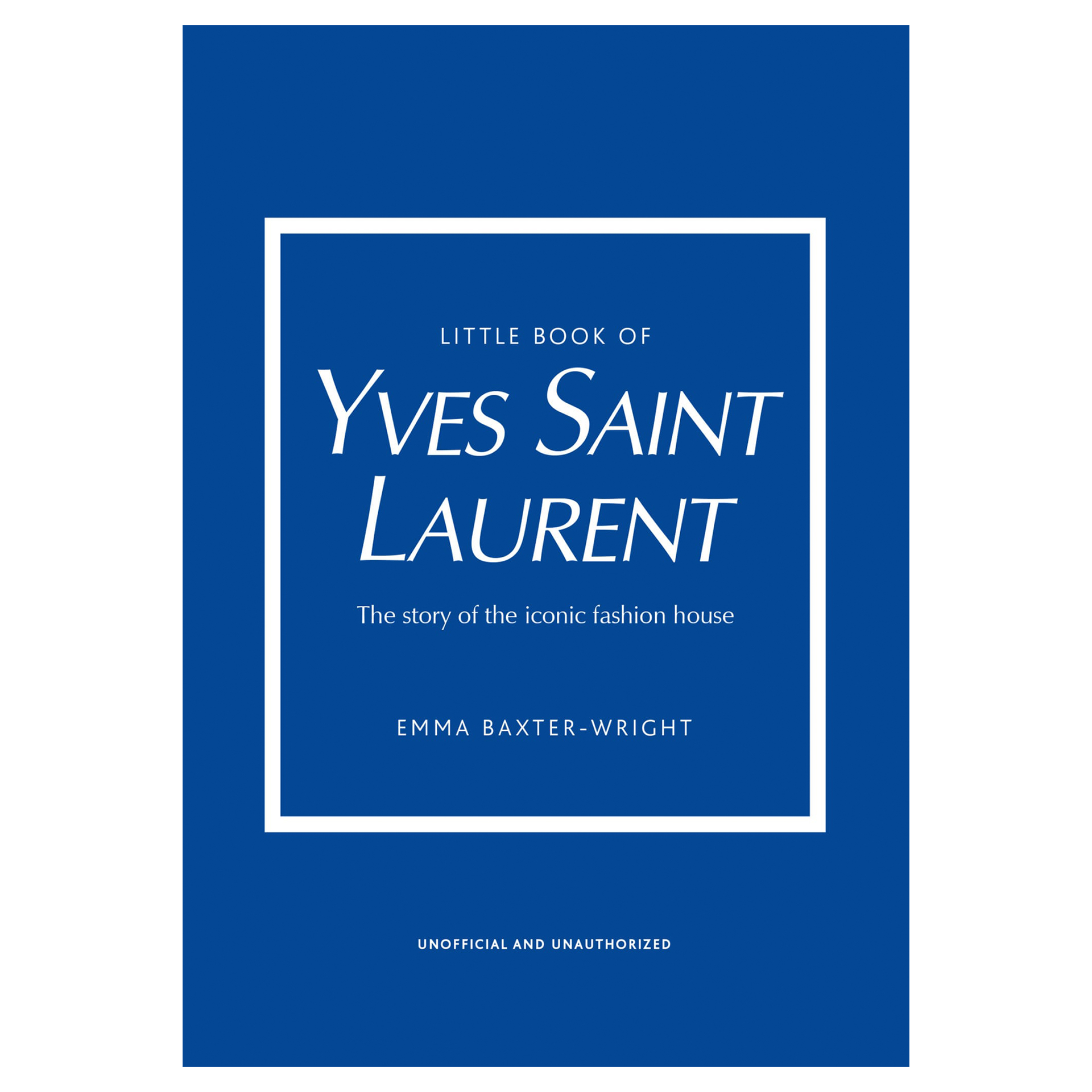 LIVRO LITTLE BOOK OF YVES SAINT LAURENT