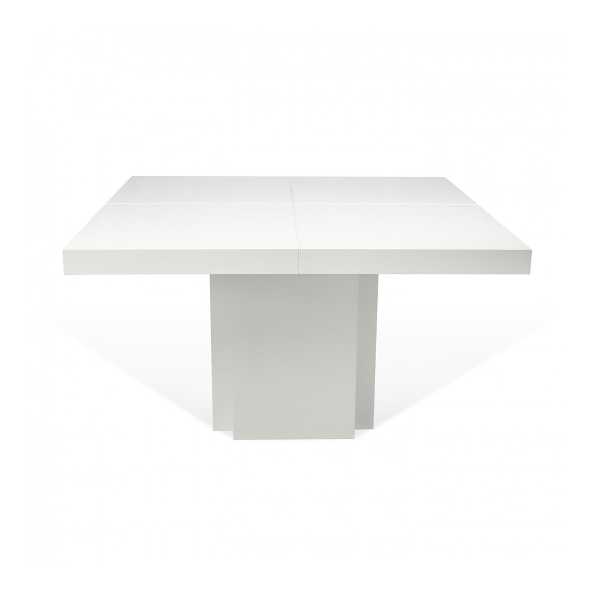 MESA JANTAR DUSK WHITE SQUARE