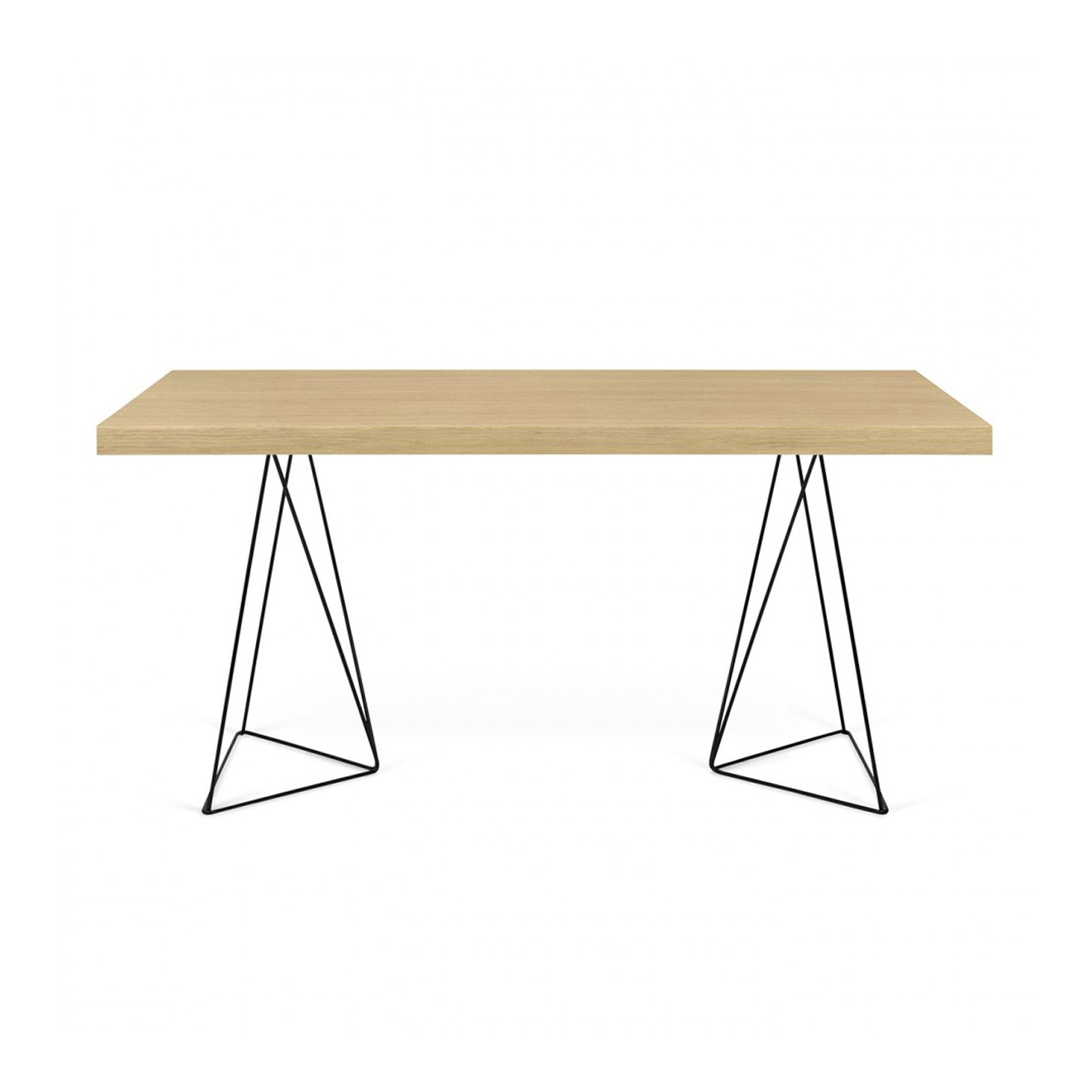 SECRETRIA MULTI TRESTLES OAK