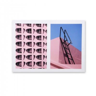 PICTURE ARCHI PINK WITH FRAME