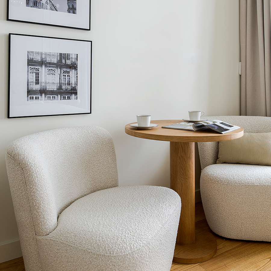 TGV Interiores - Hospitality project in Porto - Clérigos Boutique Apartments