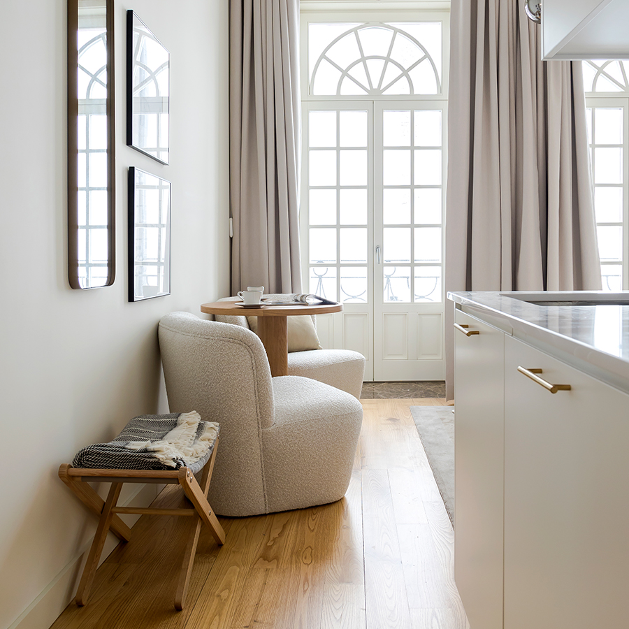 TGV Interiores - Hospitality project in Porto - Clérigos Boutique Apartments